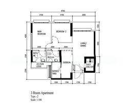 Blk 327C Punggol Vue (Punggol), HDB 3 Rooms #635492611